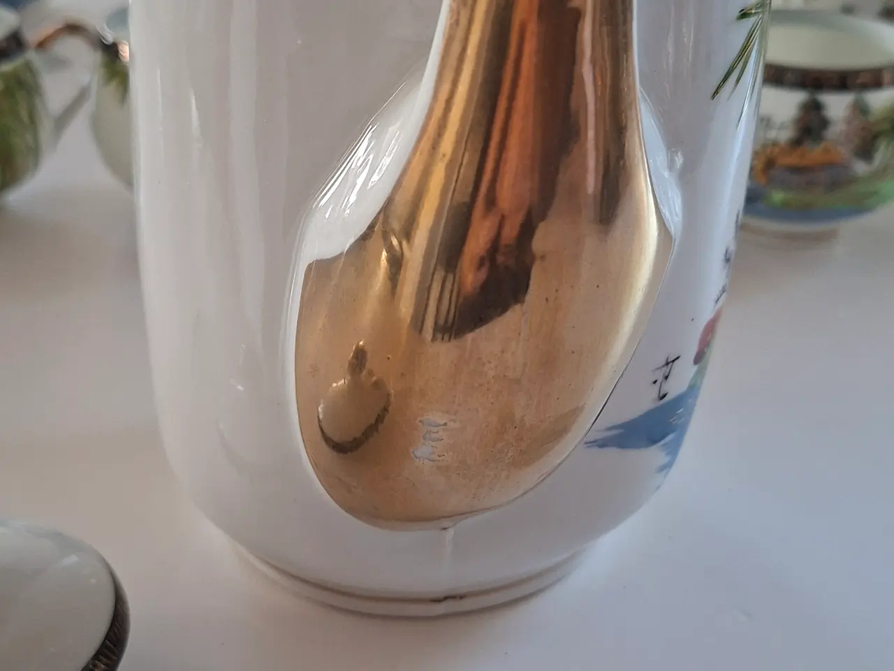 Billede 11 - Smukt vintage japansk kaffestel / testel – Hayashi