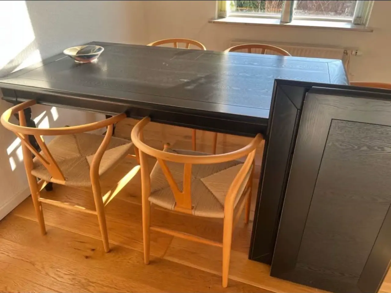 Billede 2 - Spisebord med 2 plader