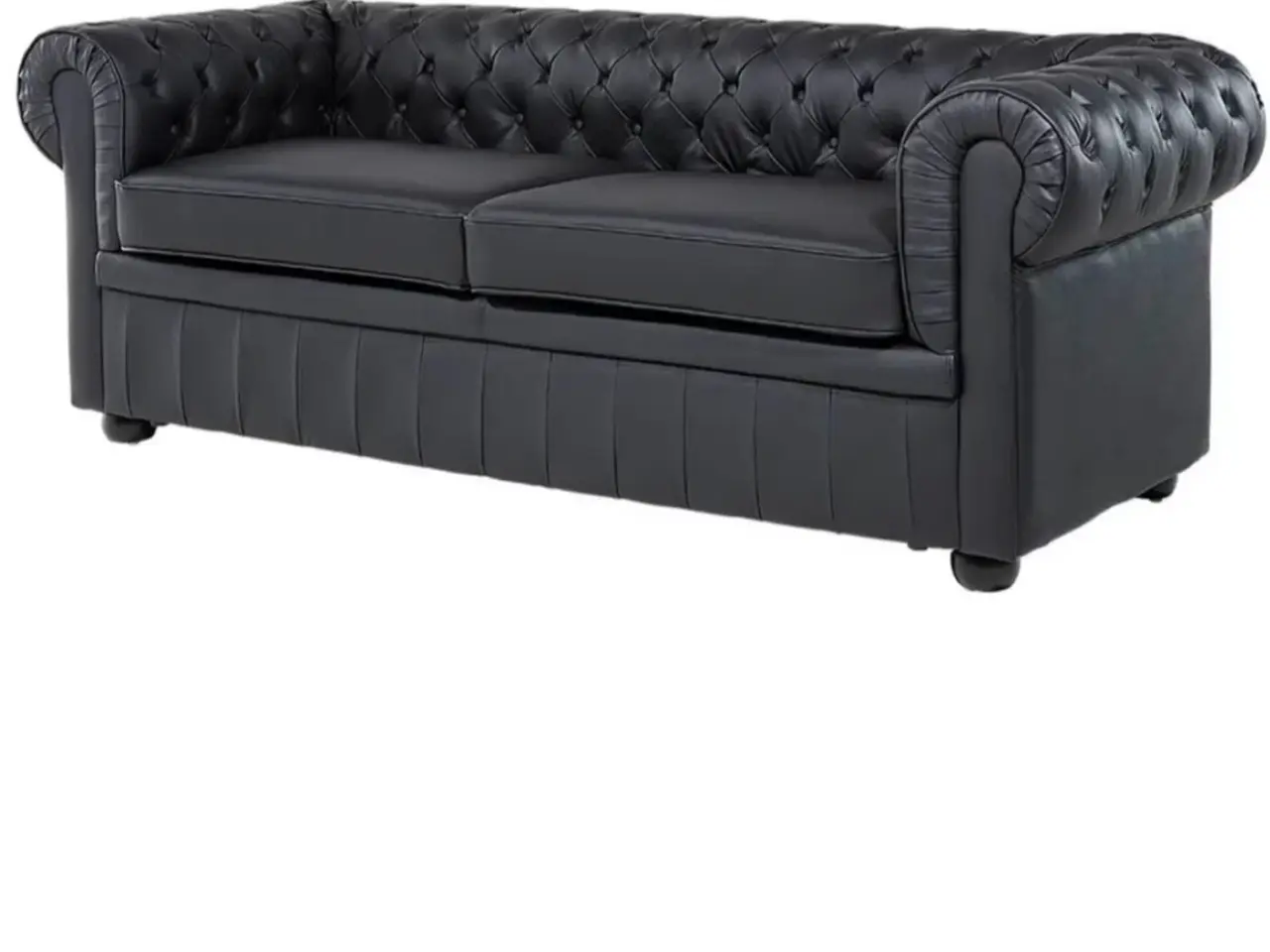 Billede 2 - 2 x 3 personers Chesterfield sofa