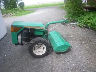 Havetraktor 2 hjulet med fræser