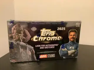 Topps Chrome Marvel Studios 2025 - Hobby Box