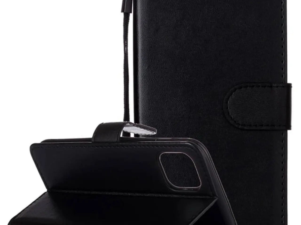Billede 4 - Flip cover med pung til iPhone 13, sort