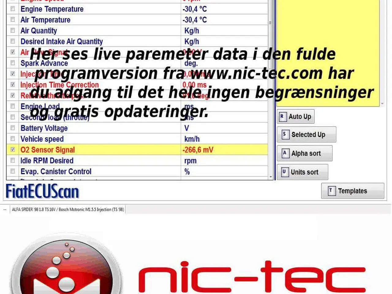 Billede 3 - USB Kabel for Alfa Romeo Fiat og Lancia for modeller uden CANBUS