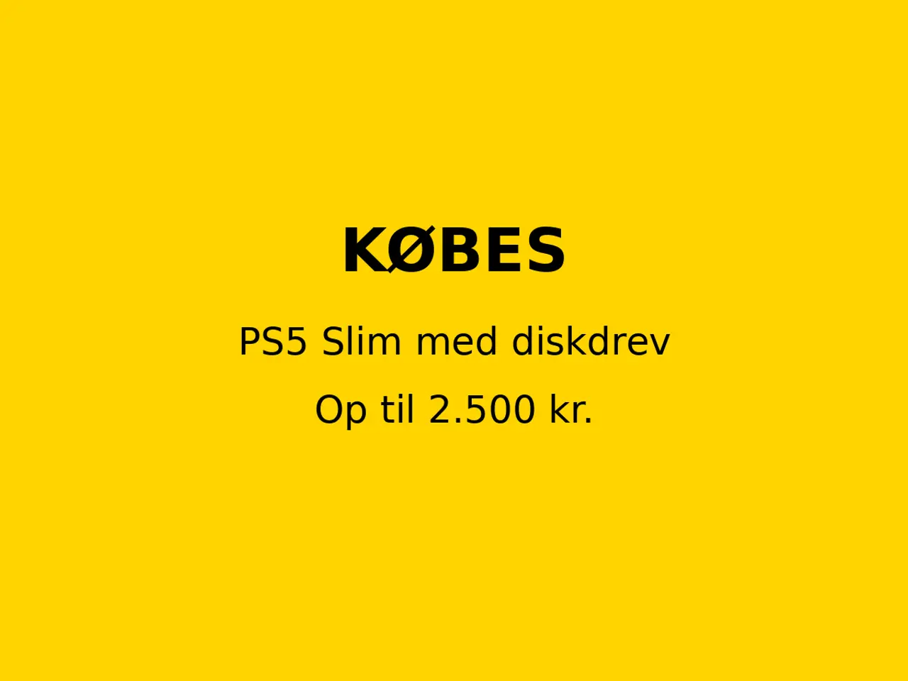 Billede 1 - Købes: PS5 (Slim, med diskdrev)
