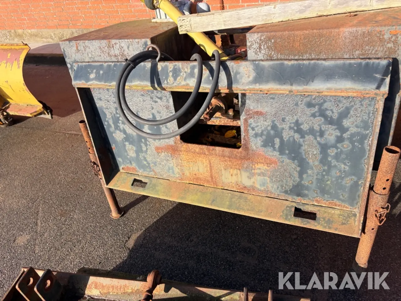 Billede 12 - Hydraulisk sneplov og kost Danline 3 meter 2 styk + beslag