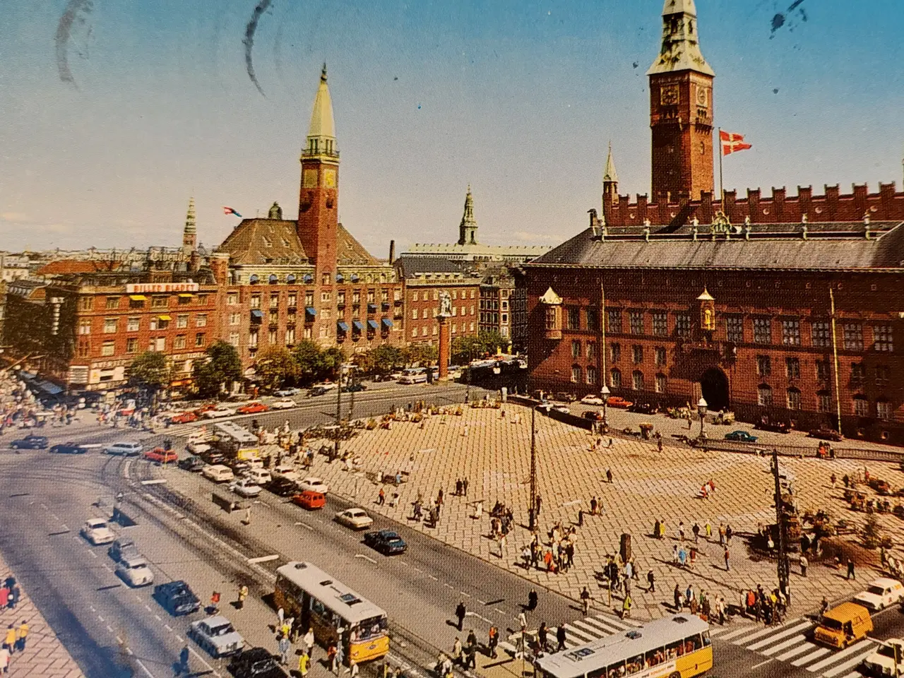 Billede 4 - Lot 11 stk. forskellige kort af Københavns Rådhus