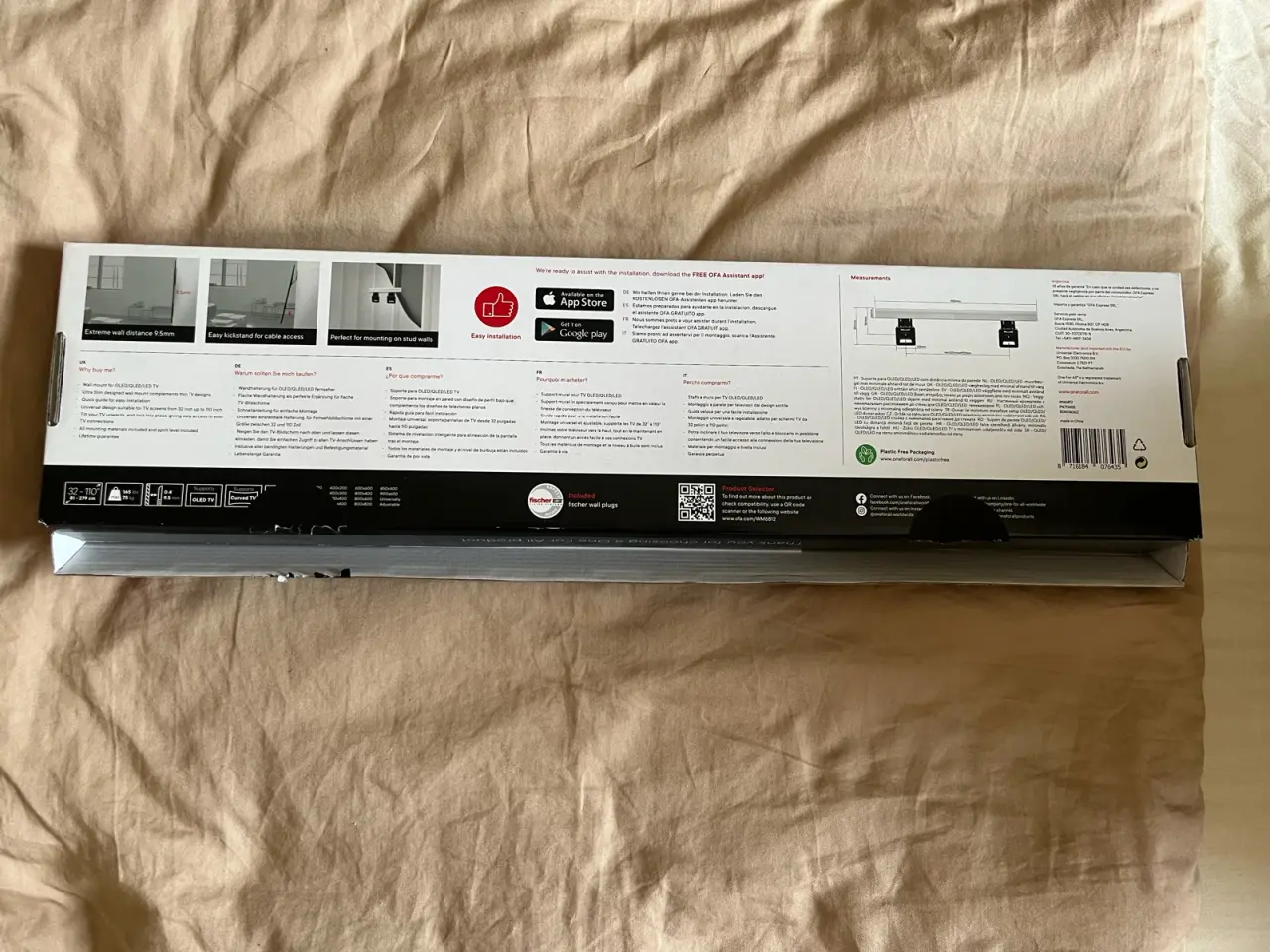 Billede 2 - One For All Ultra Slim NO GAP TV ophæng
