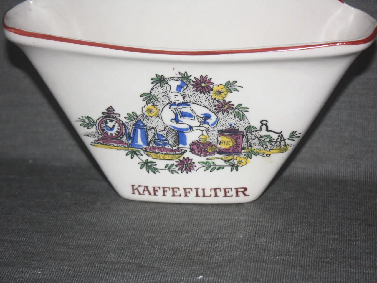 Billede 2 - Aksini kaffefilterholder i keramik