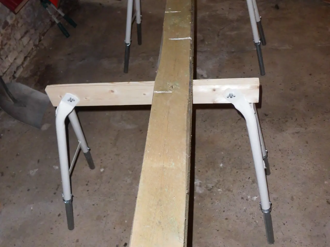 Billede 1 - Trykimprægn. stolper  7,0x7,0x2,40..