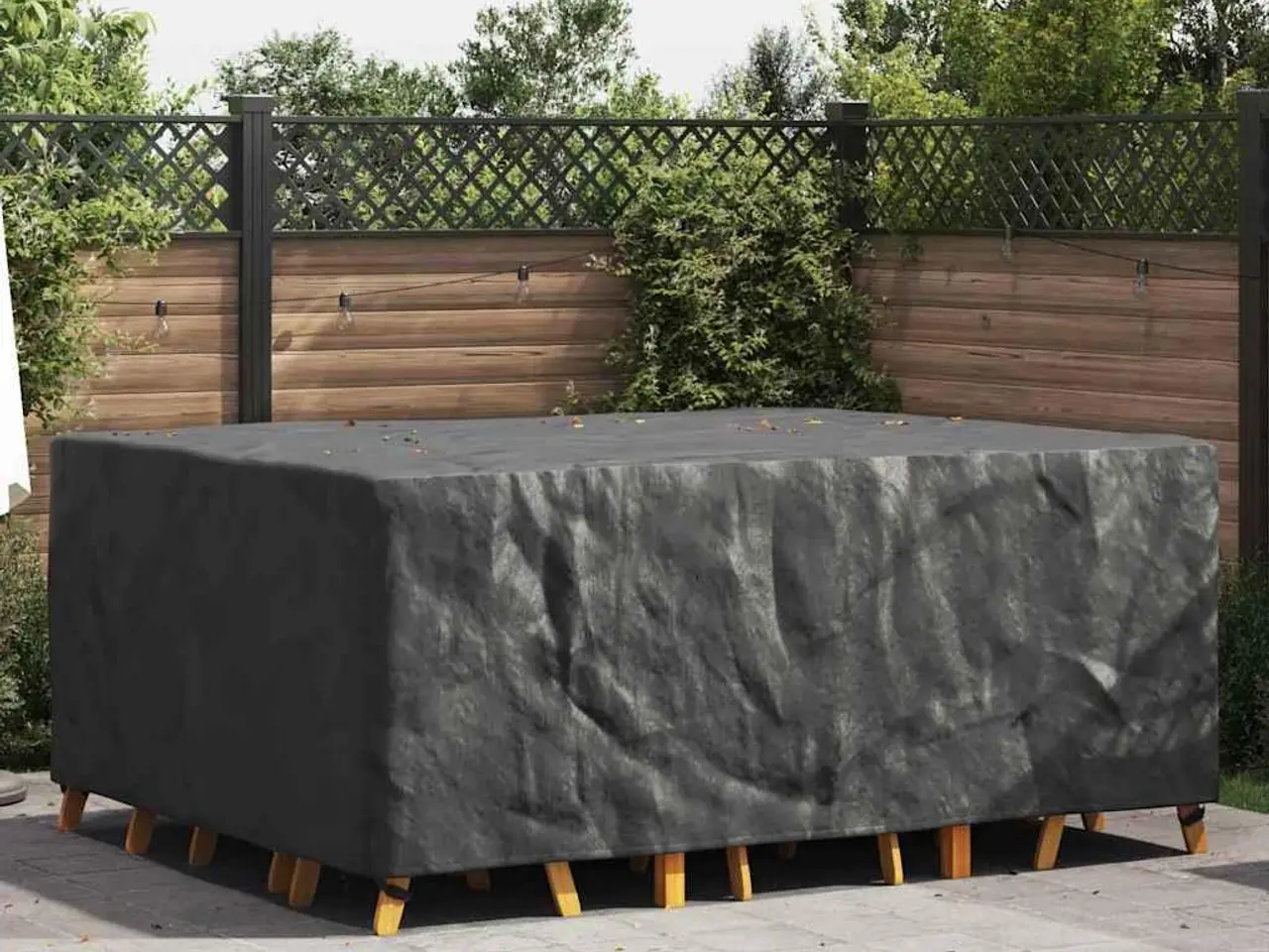 Billede 1 - Møbelovertræk - sort 240 × 190 × 90 cm, 420D vandtæt