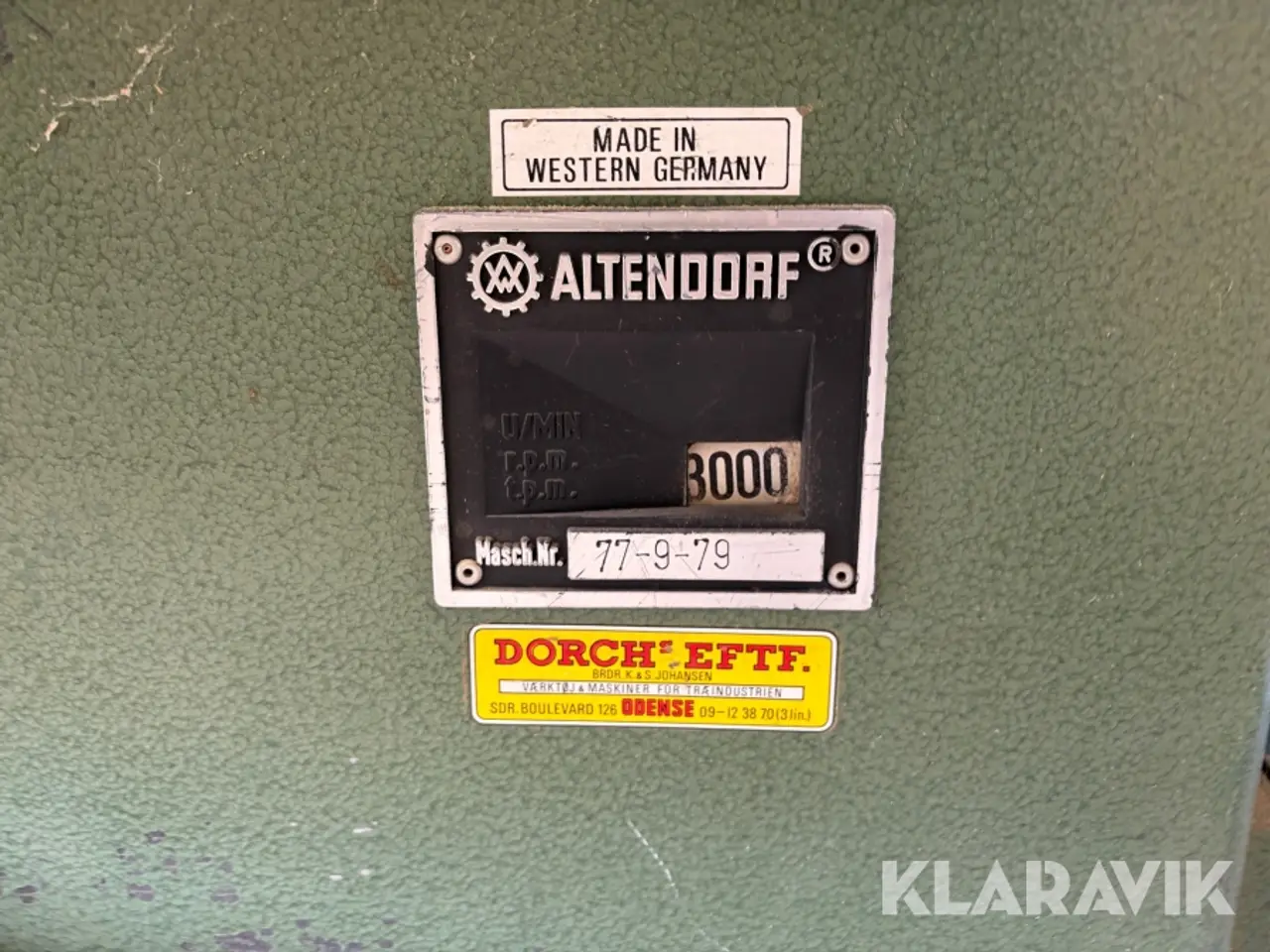 Billede 5 - Rundsav Altendorf