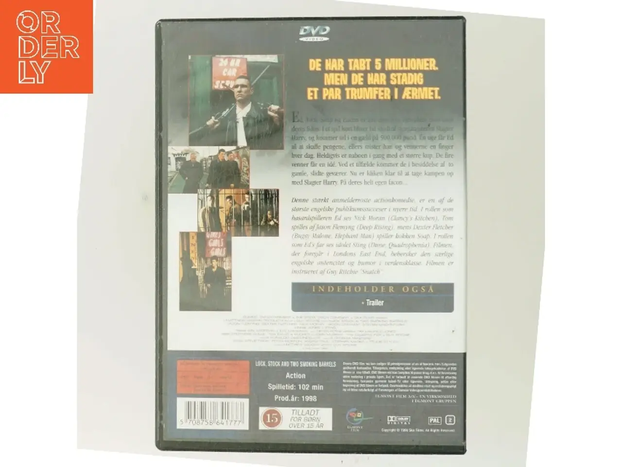 Billede 3 - Lock, Stock & Two Smoking Barrels med Jason Flemyng (DVD)