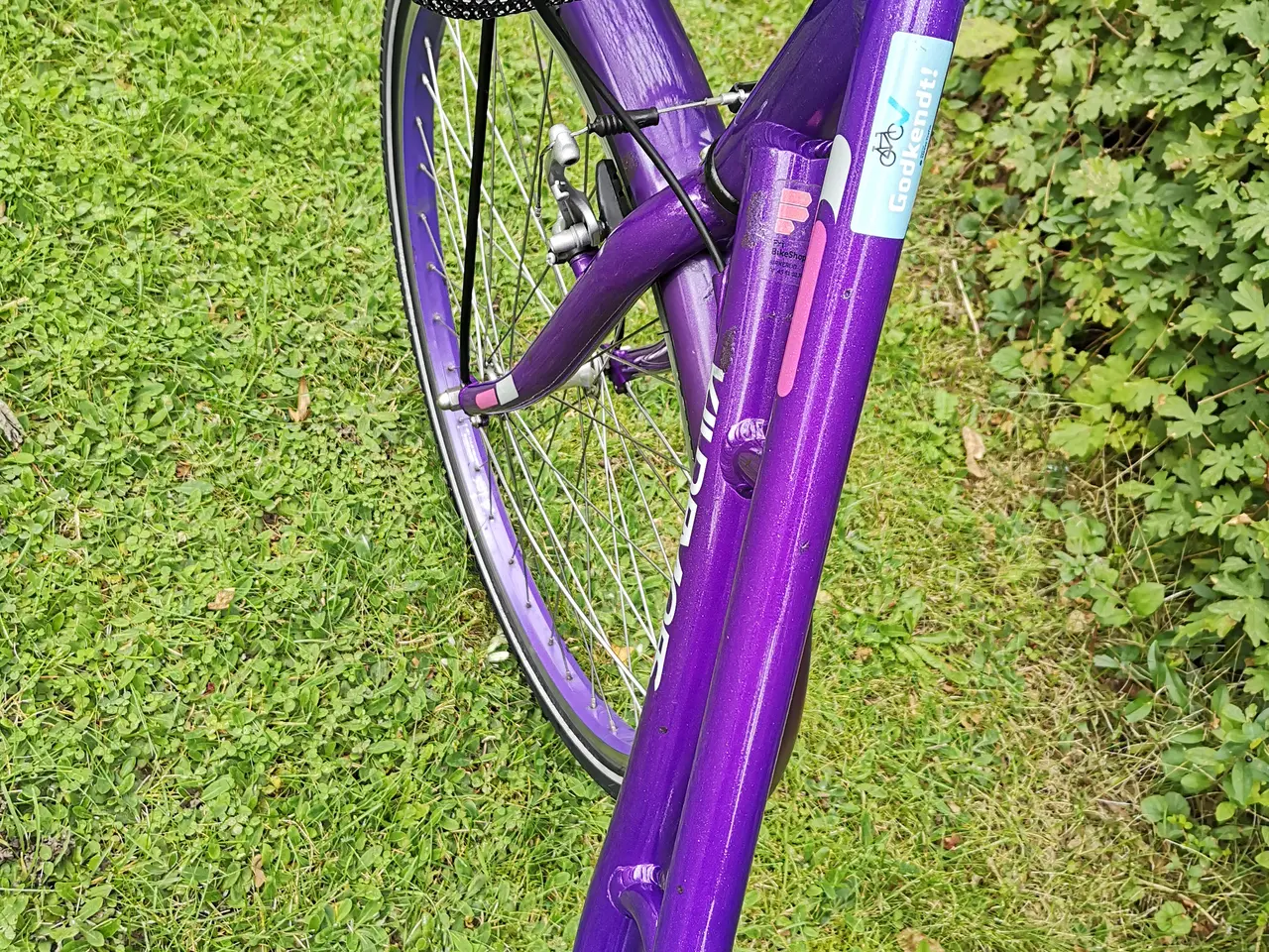 Billede 2 - Næsten ny Kildemoes pigecykel, 26", 43 cm, 7 gear,