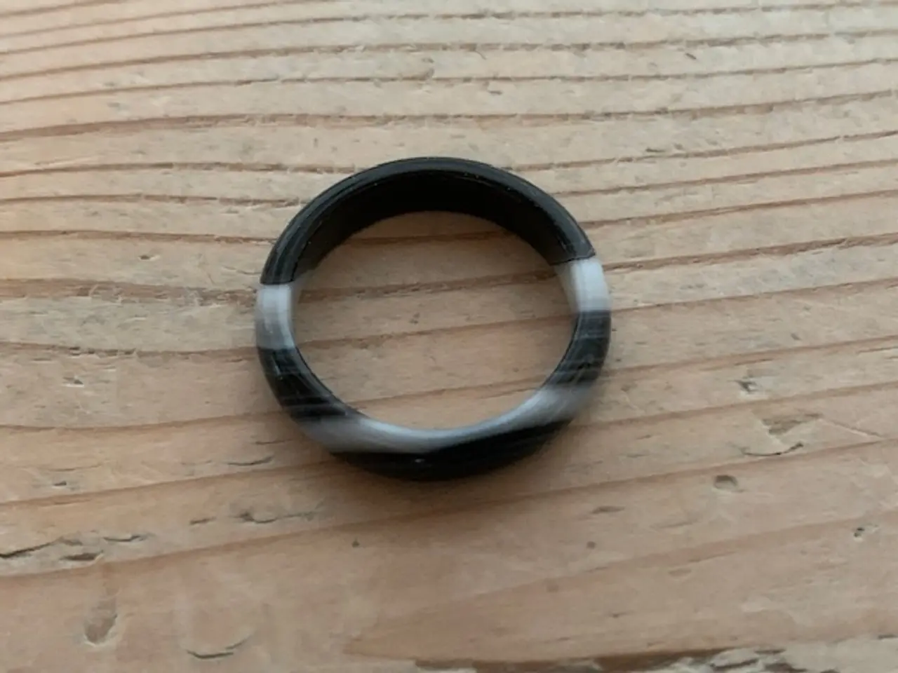 Billede 2 - Vintage ring i agat fra 1970'erne i fin stand