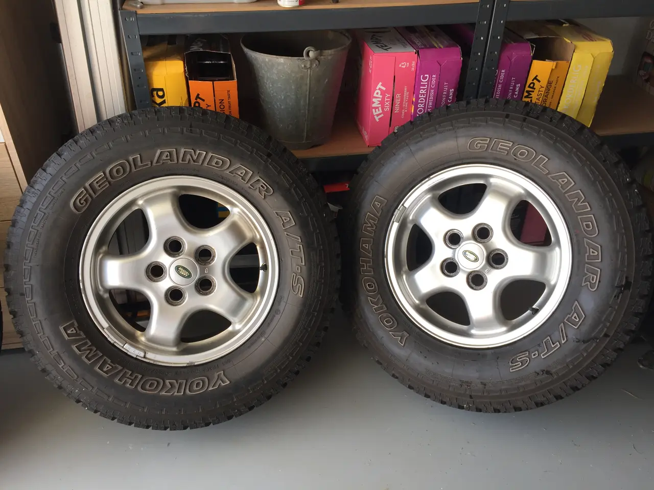 Billede 3 - Land Rover Discovery 2 originale fælge med dæk