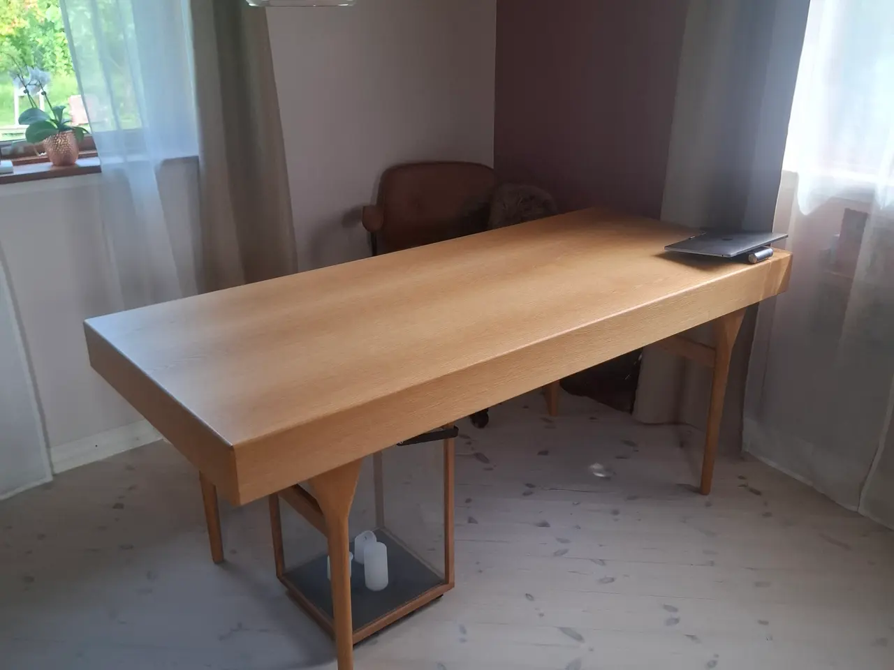 Billede 3 - Nanna Ditzel ND93 skrivebord – Eg – 4
