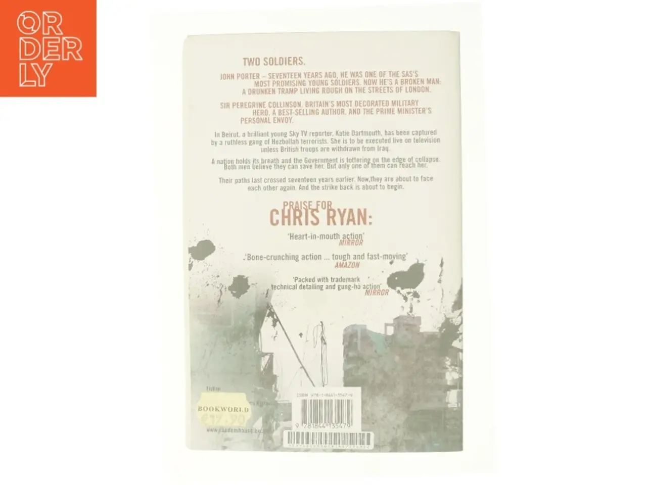 Billede 3 - Strike Back by Chris Ryan af Ryan, Chris (Bog)