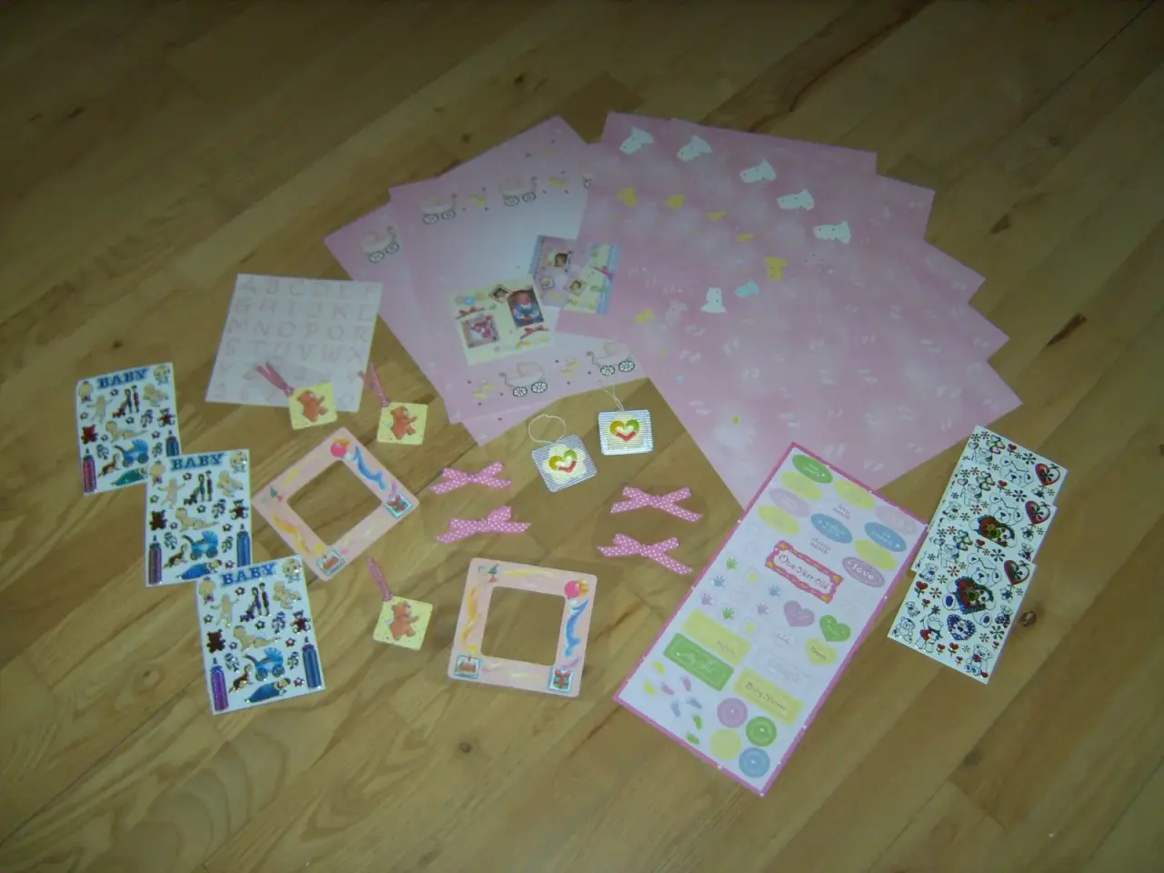 Billede 2 - SCRAPBOOKING: baby-pige album