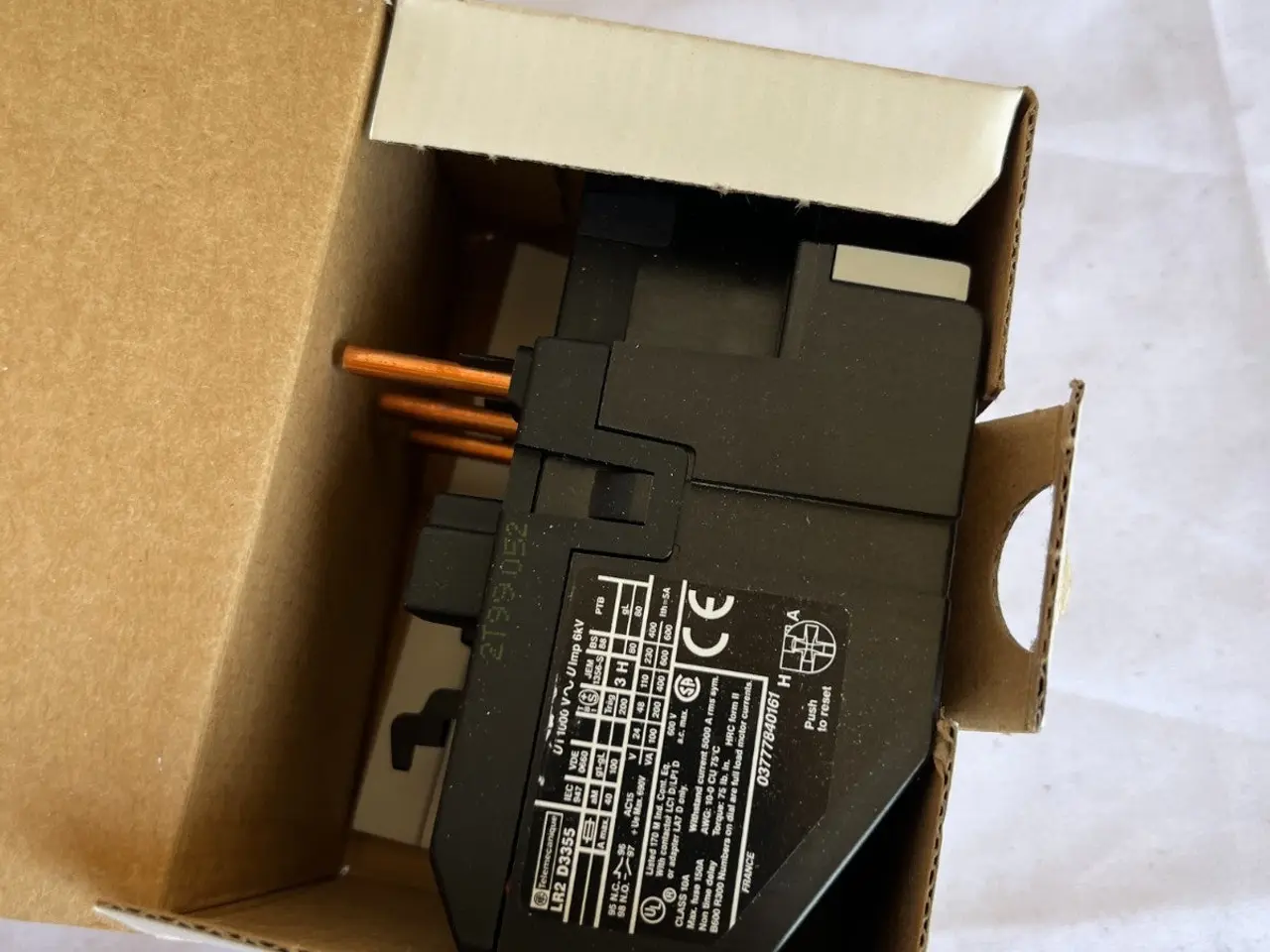 Billede 5 - Telemecanique LR2 D3355 Thermal Overload relæ Unit
