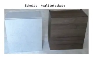 To Solide Vægskabe