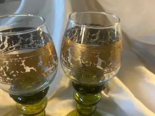 2stk flotte vin glas