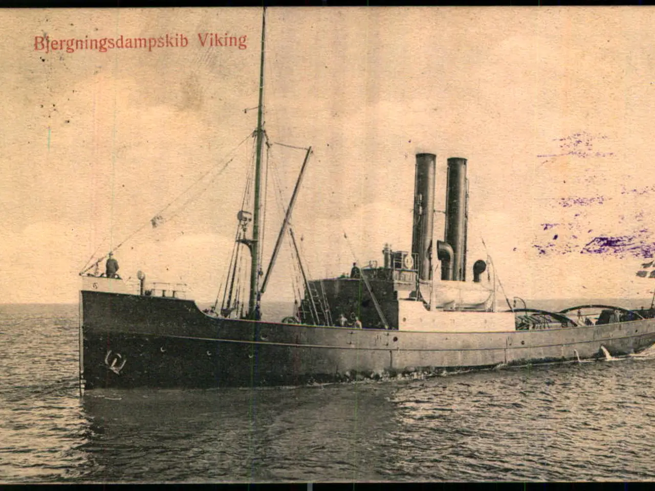 Billede 1 - Bjergningsdampskib Viking - Knudstrup u/n - Brugt
