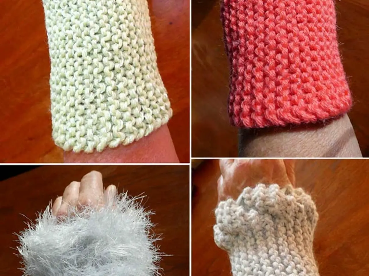Billede 1 - Nye håndstrikkede pulsvarmere