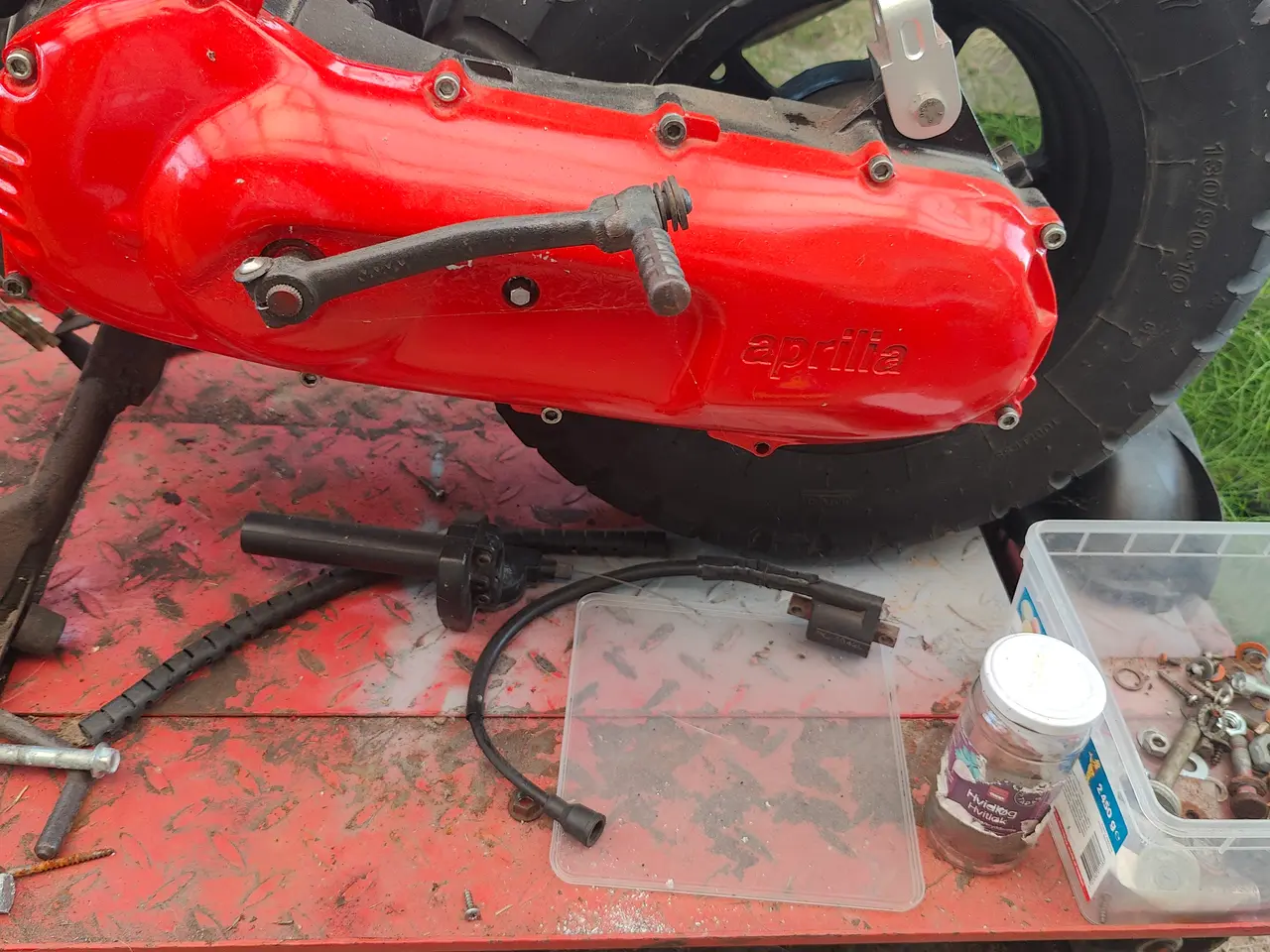 Billede 4 - Suzuki fz50 projekt lang minarelli 