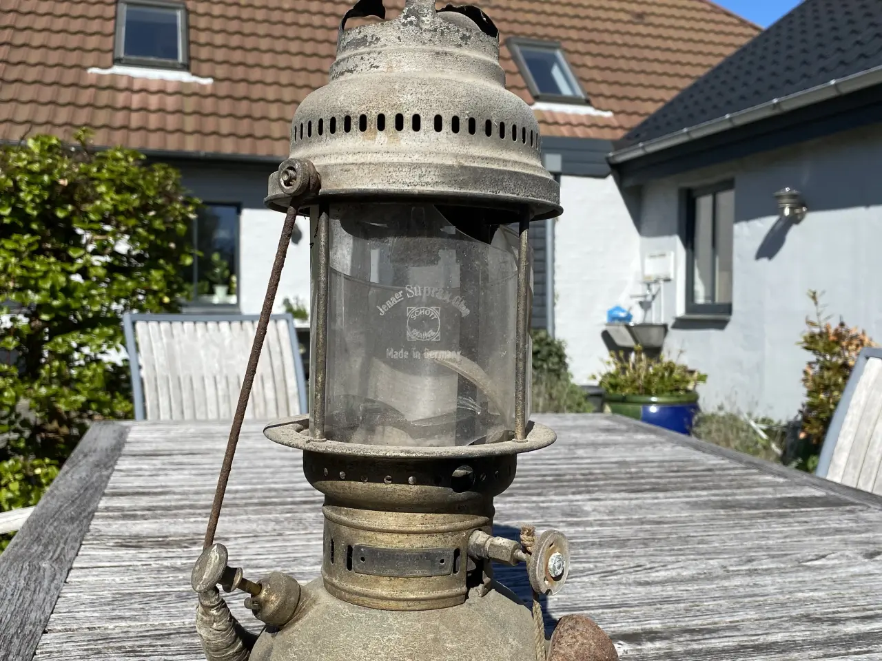 Billede 1 - Gl. Pretomax lampe