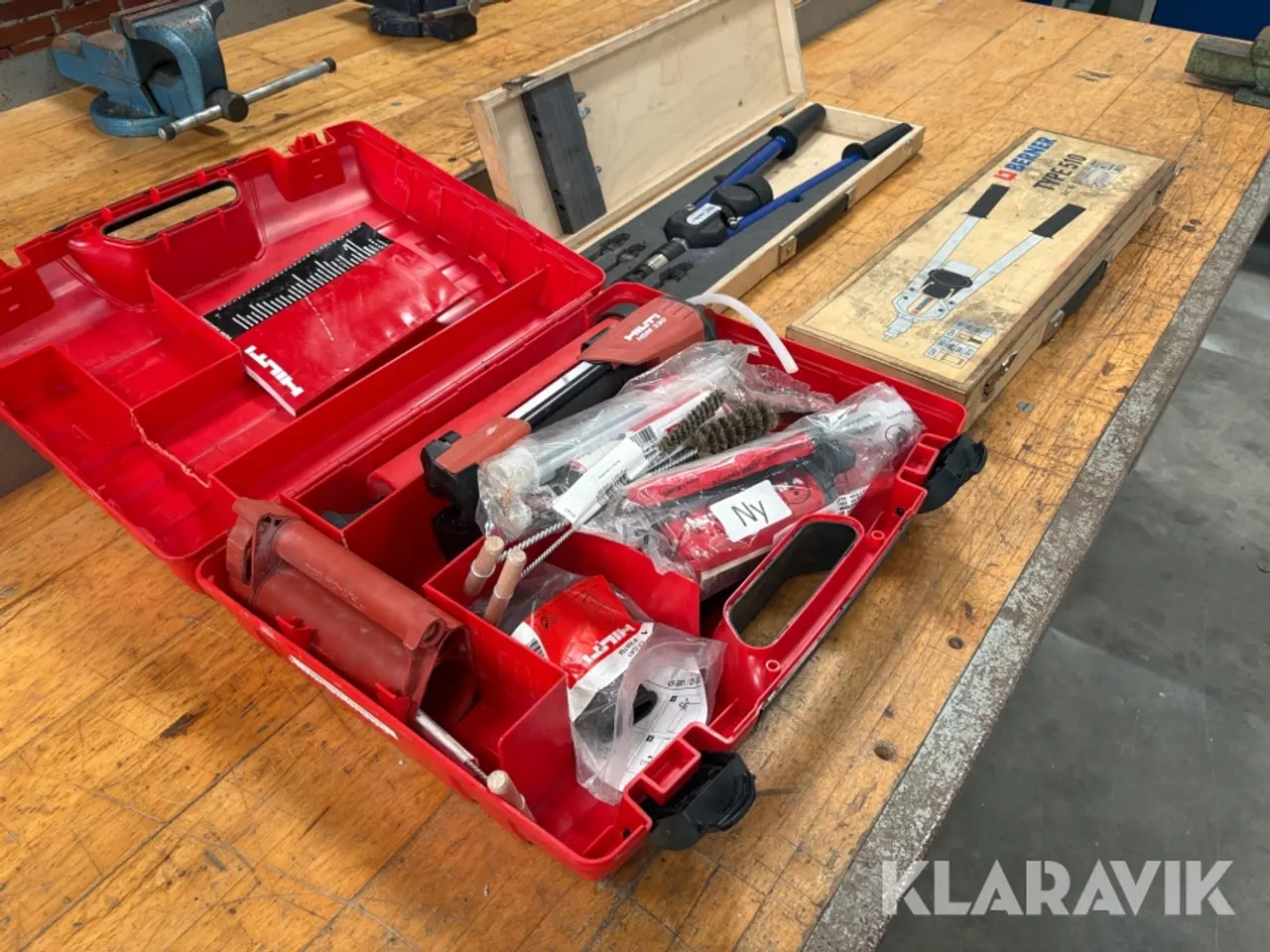 Billede 2 - Fugepistol + blindnittetang Hilti+berner Hdm 330/500 + type 510