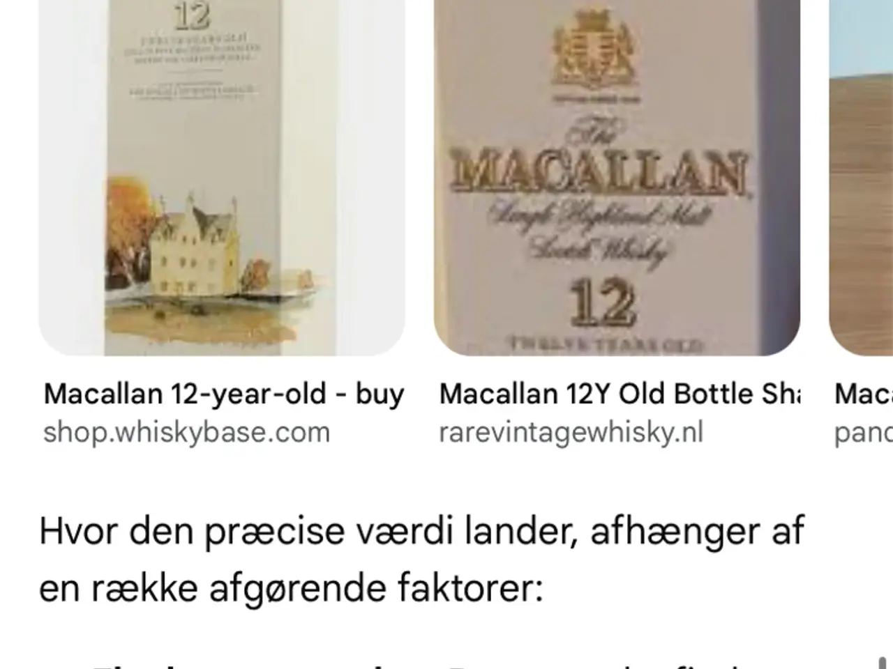 Billede 2 - The Macallan 12 års single malt whisky sælges.