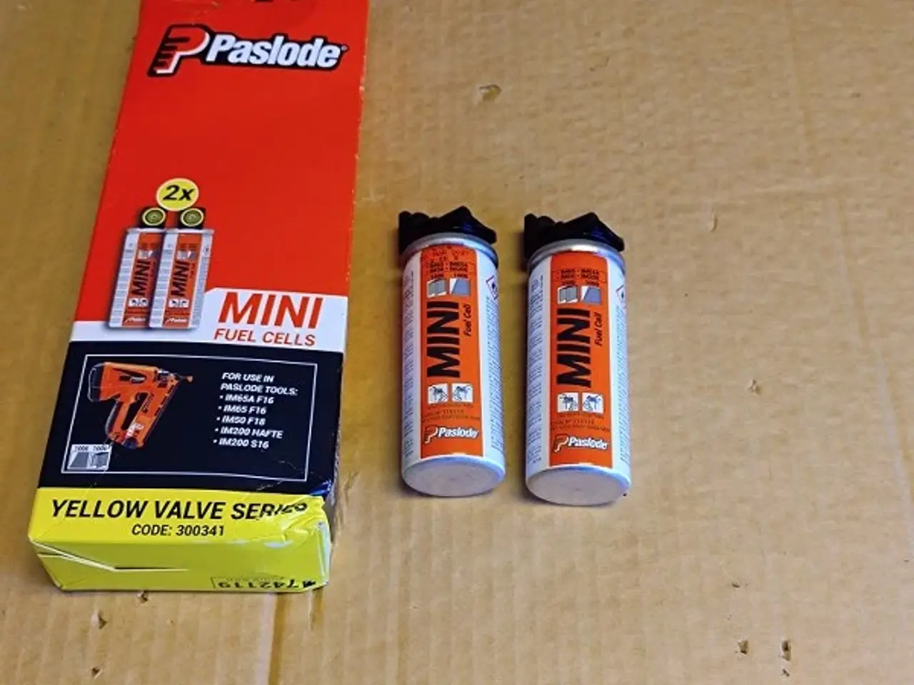 Billede 2 - Paslode Mini Gaspatron Gul Ventil