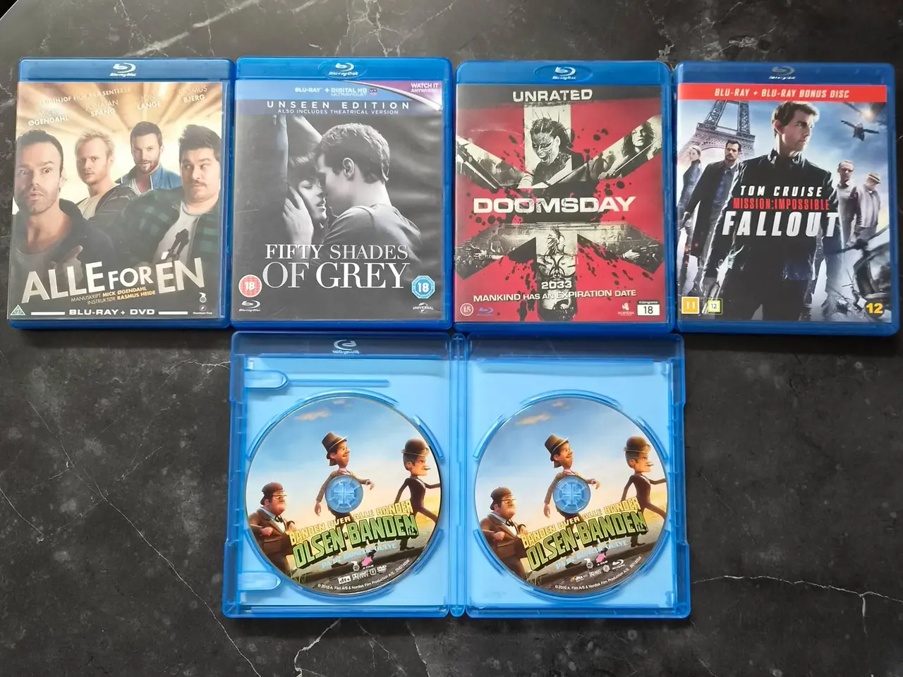 Billede 1 - Blu Ray blandet