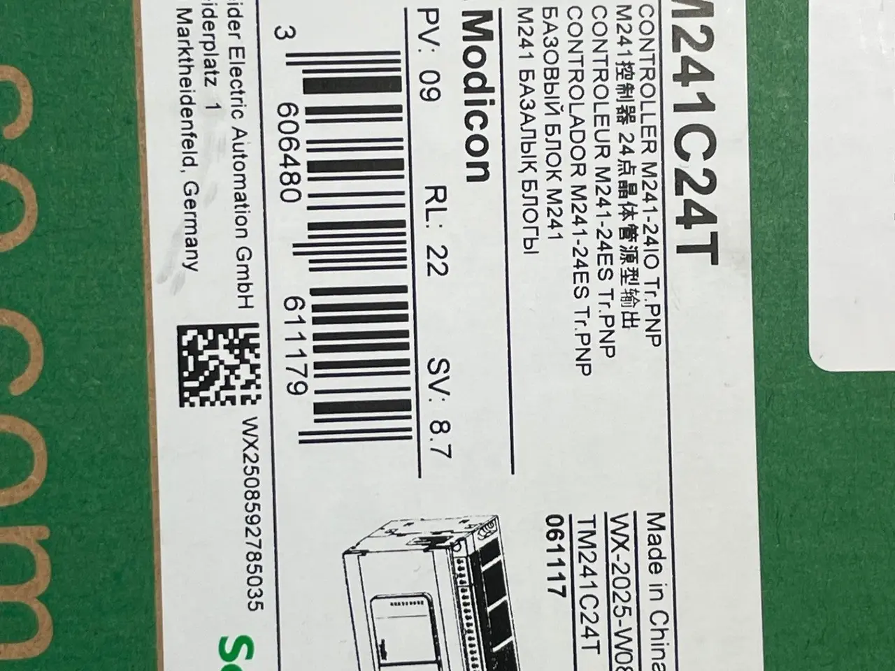 Billede 5 - Schneider Electric Modicon M241 TM241C24T Logic 24
