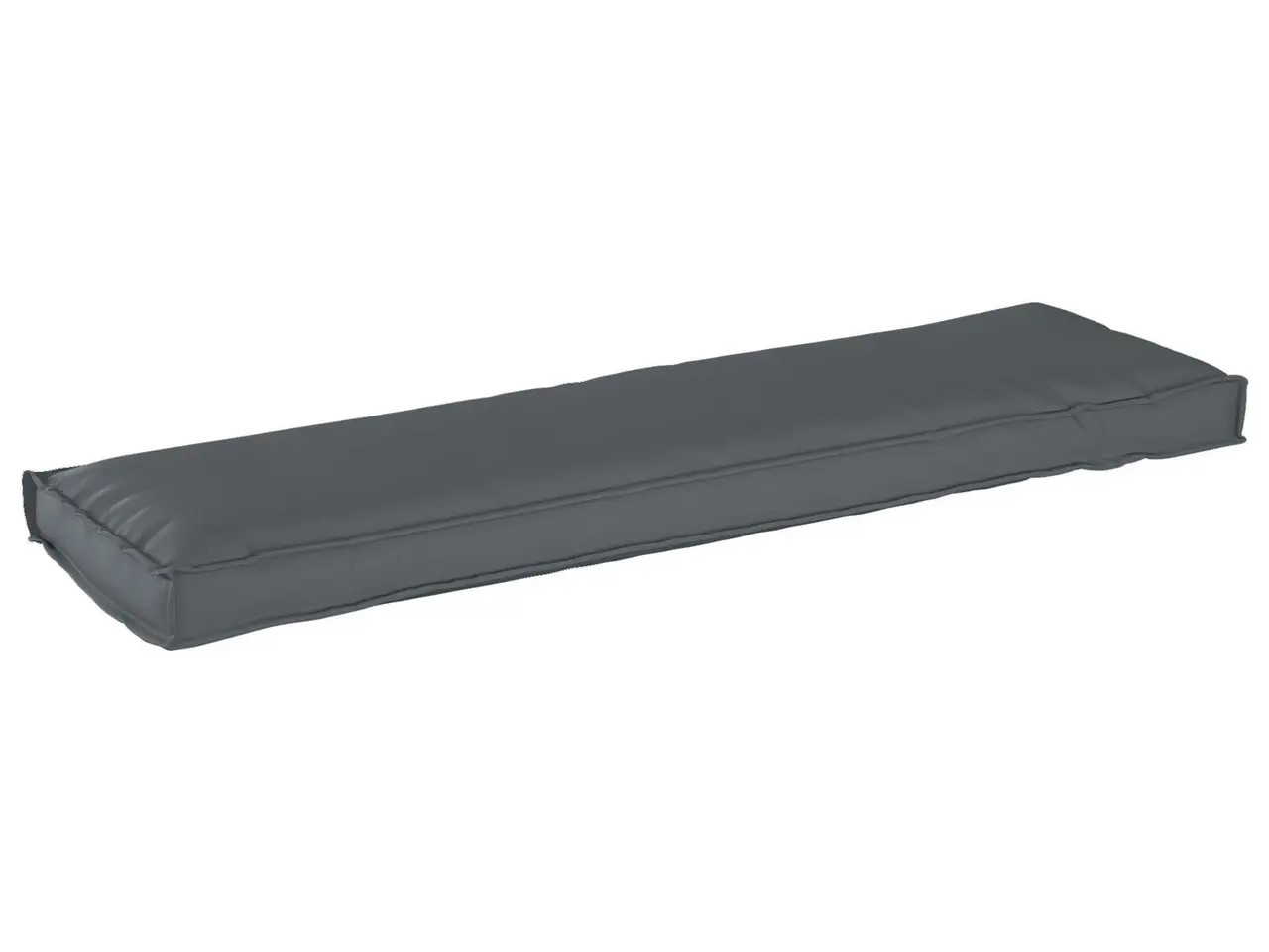 Billede 2 - Pallehynde til bænk Antracit 140 x 40 x 8 cm Oxford stof
