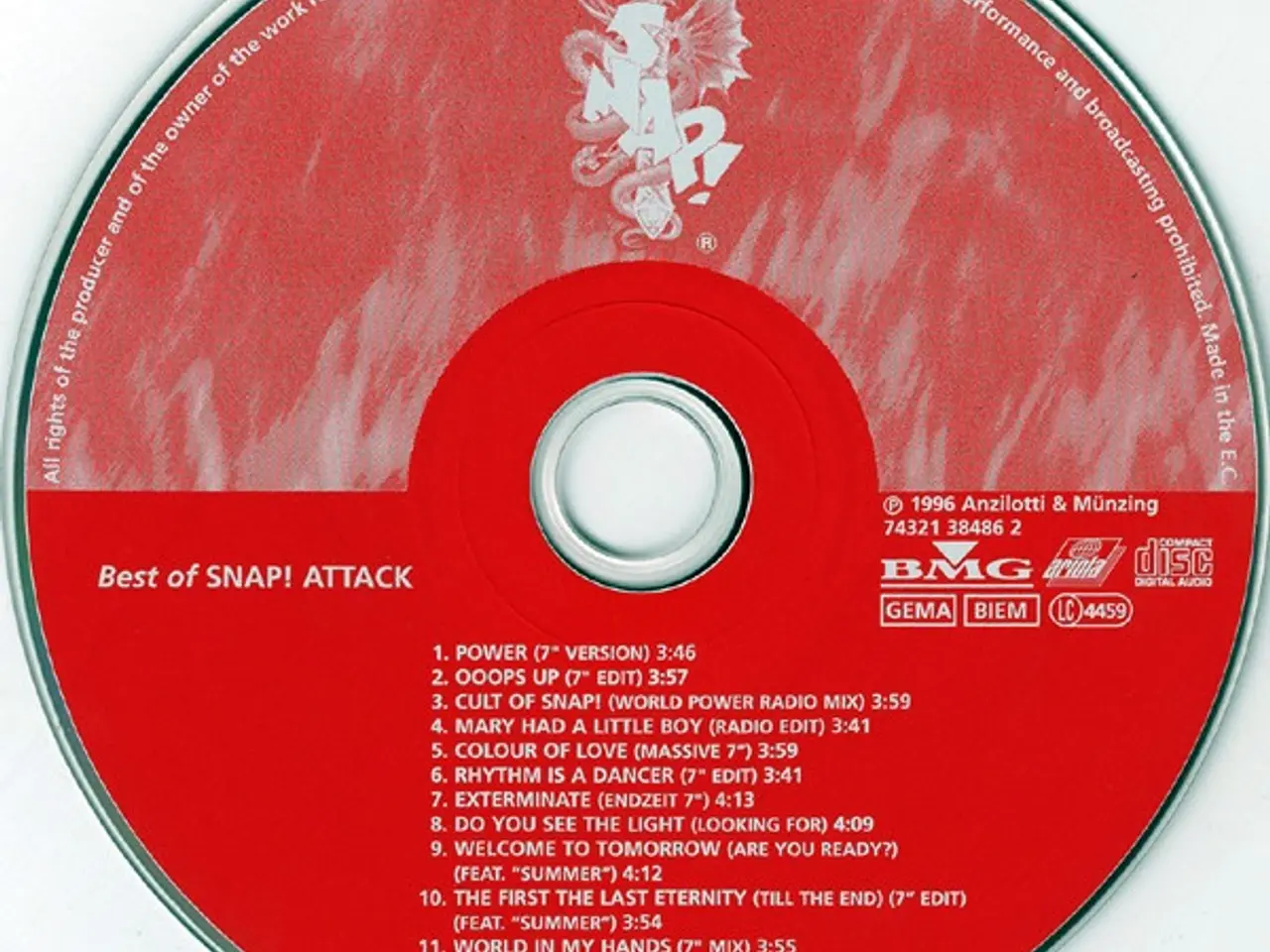 Billede 3 - Snap! – Snap! Attack - Best Of – CD