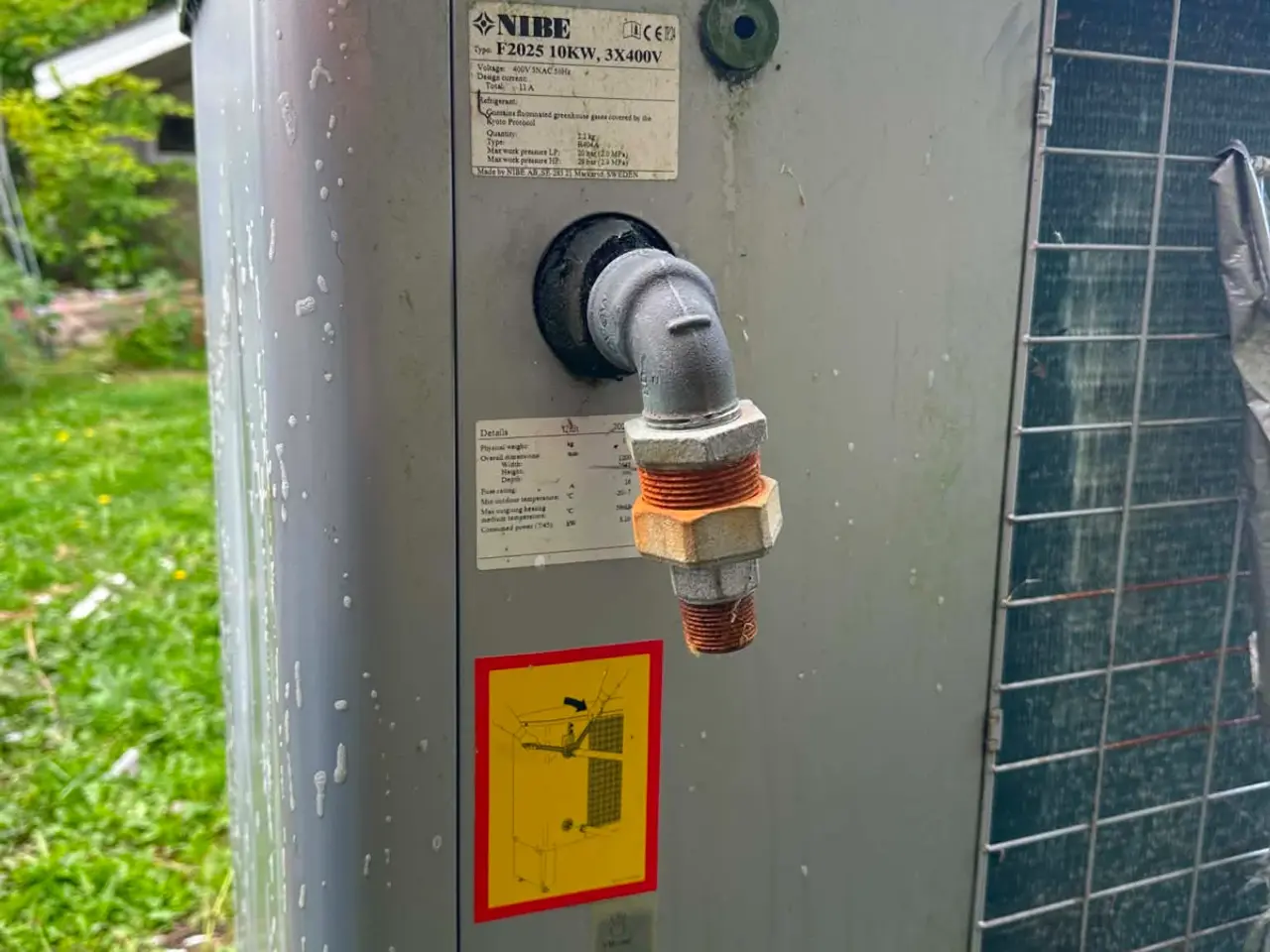 Billede 3 - Nibe luft til vandpumpe 10 kw