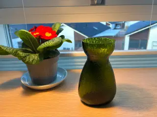 Hyacintglas - Gl. Holmegaard i mørk grøn.