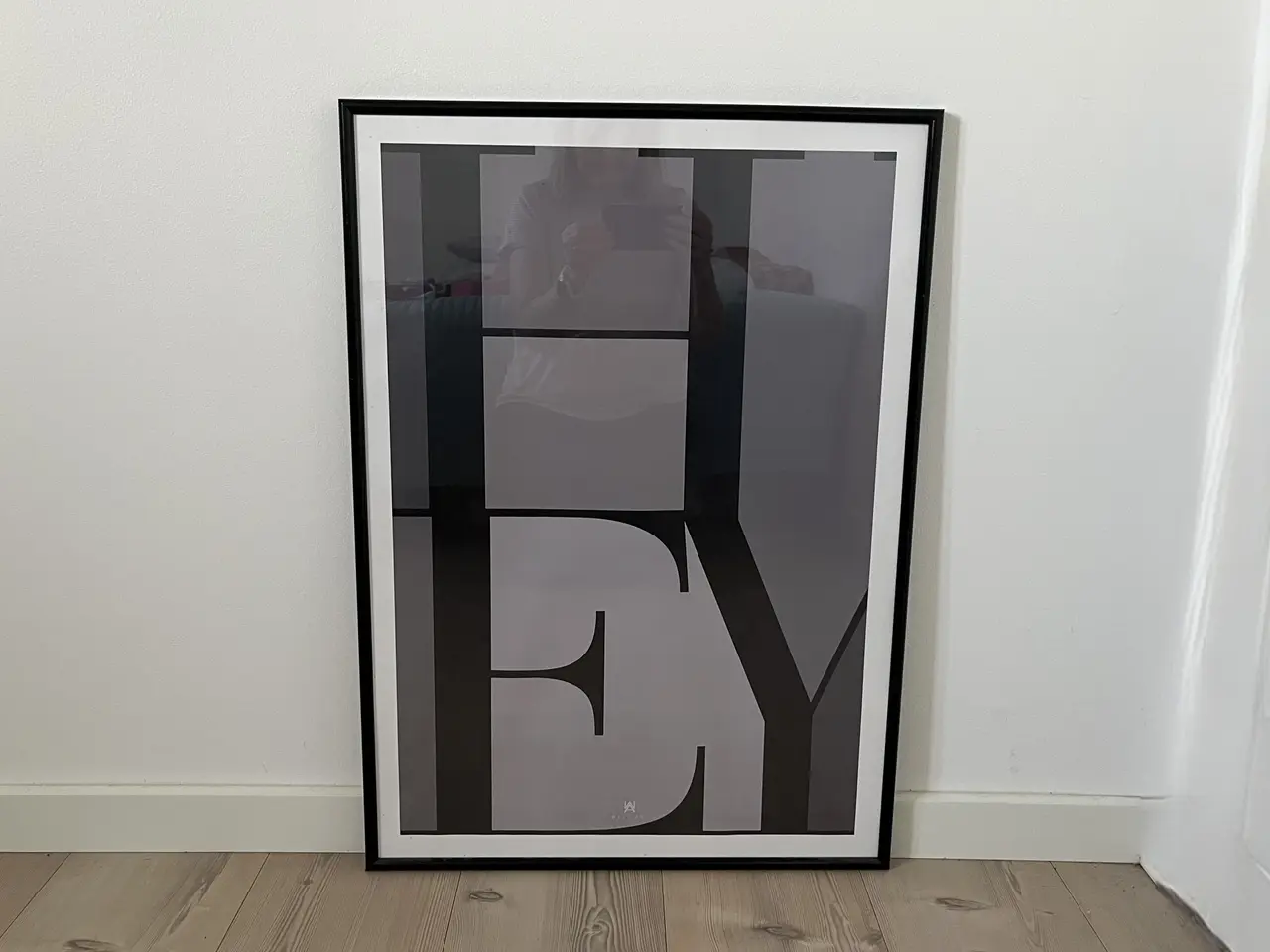 Billede 1 - Rye Merc plakat i sort ramme med akrylglas 50x70