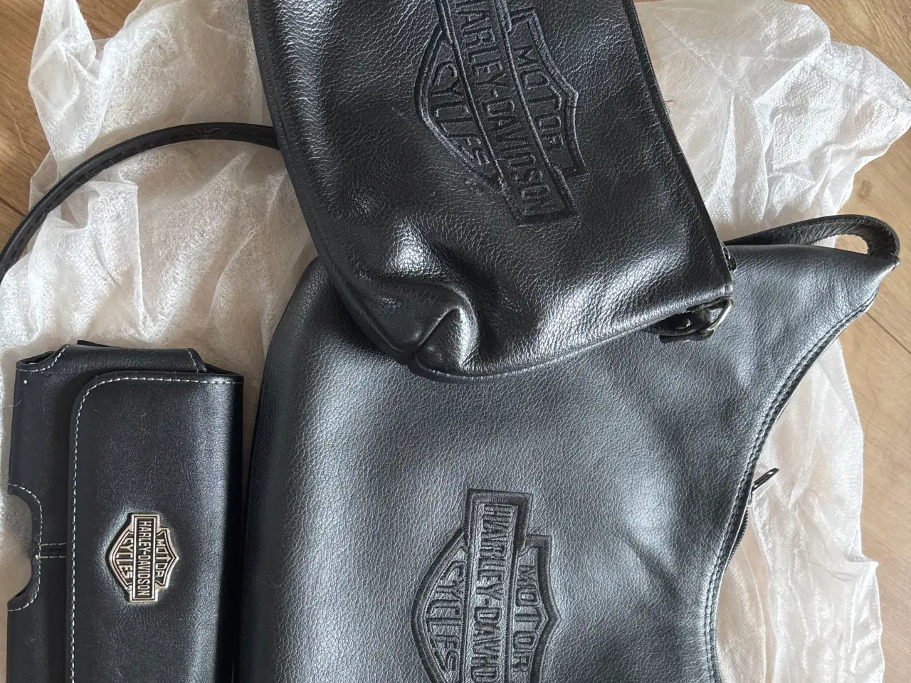Billede 1 - Harley Davidson taske og mobil etui