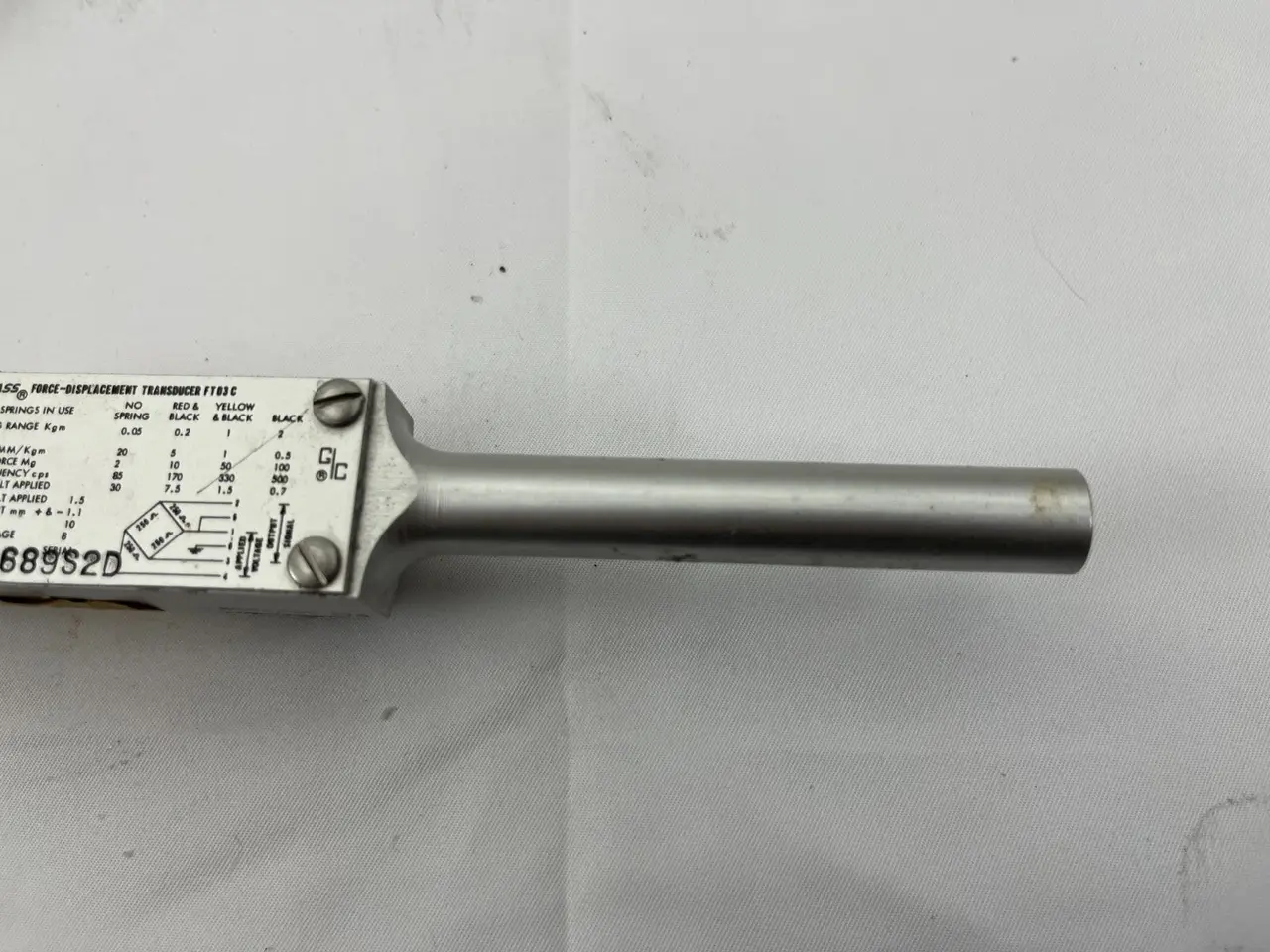 Billede 8 - Grass Model 7P1 Displacement Transducer Vintage