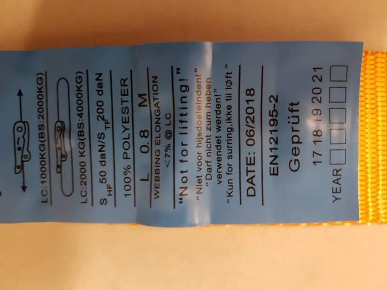 Billede 4 - 50 mm surring til skinne