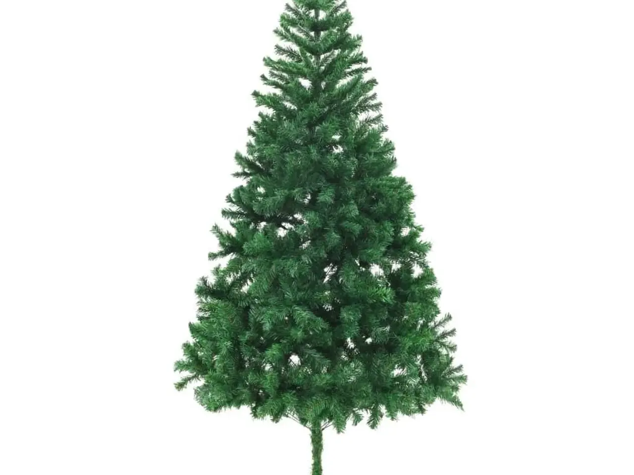 Billede 1 - Kunstigt juletræ med juletræsfod 210 cm 910 grene