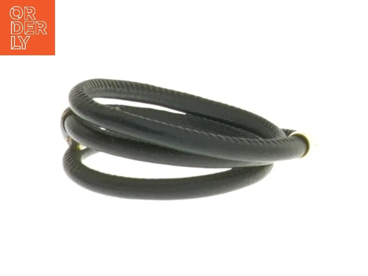 Billede 3 - Sort læderarmbånd fra Christina Watches(str. Ø 5,5 cm)