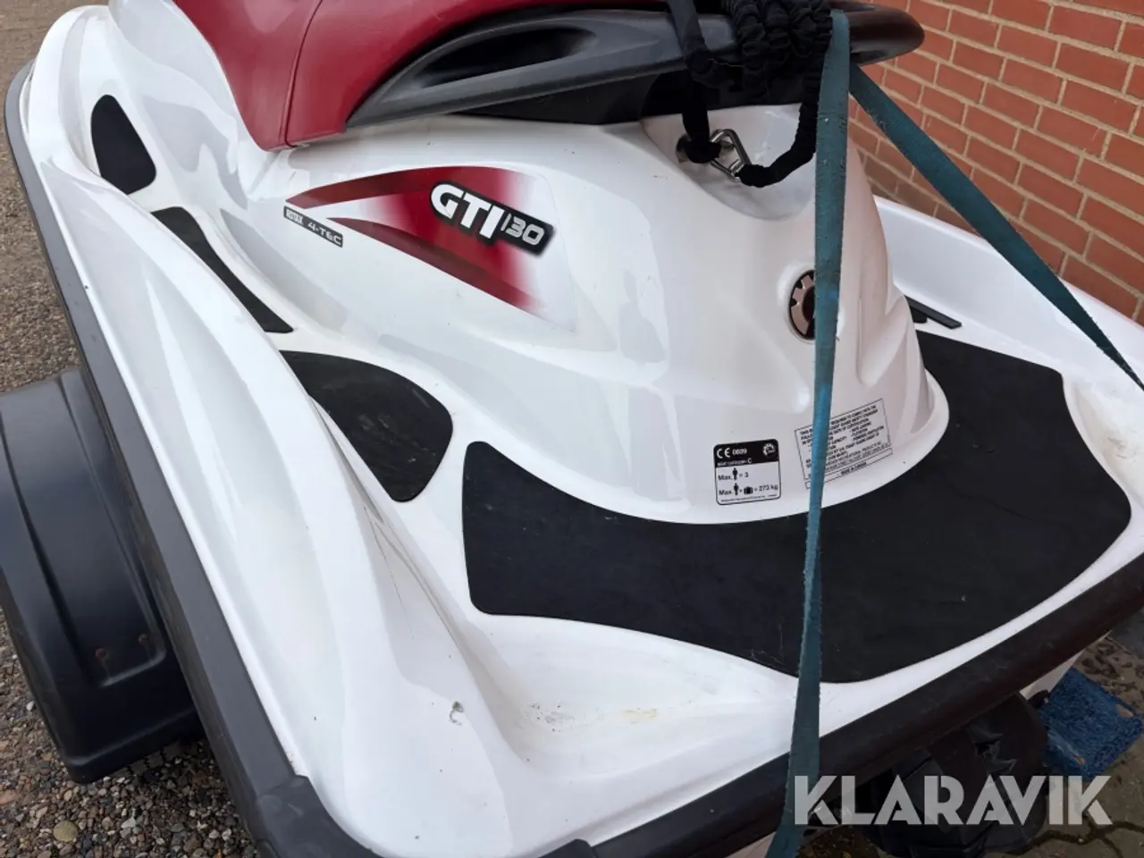 Billede 12 - Vandscooter med trailer Seadoo GTI130