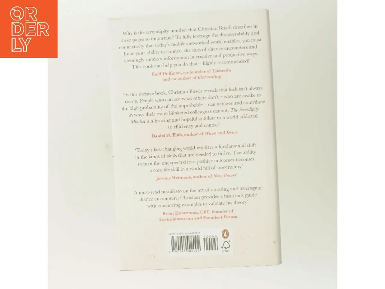 Billede 3 - The Serendipity Mindset af Christian Busch (Bog)