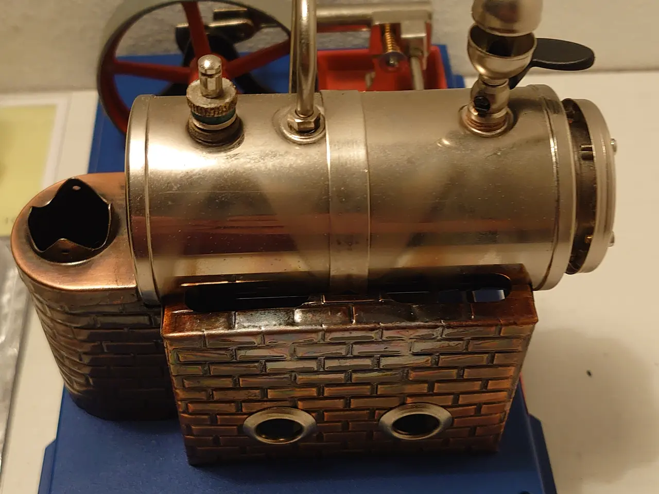 Billede 6 - Wilesco dampmaskine D6+M52 tohjulssliber mm.