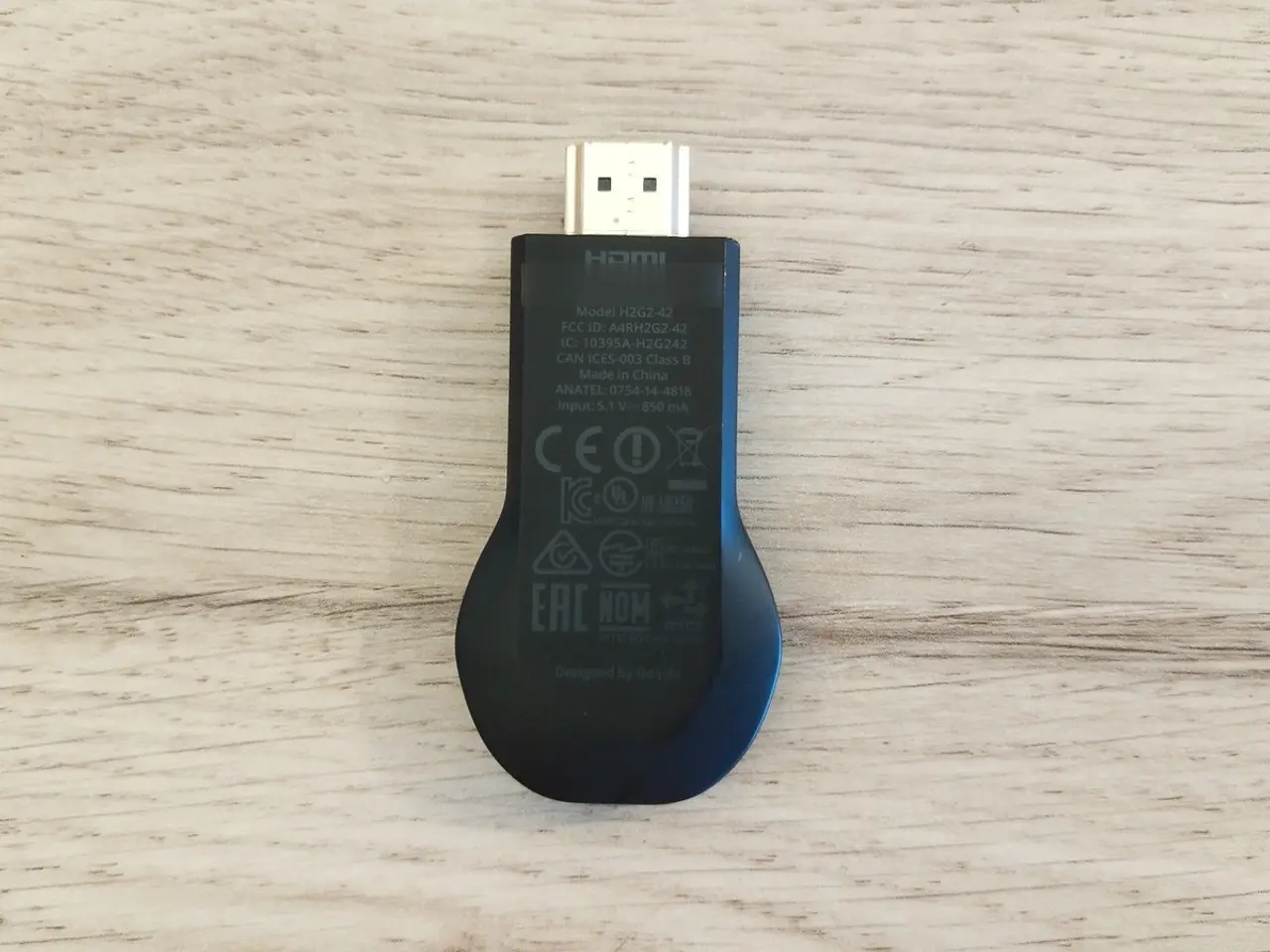 Billede 2 - Google Chromecast (1. gen) inkl. kabel og stik
