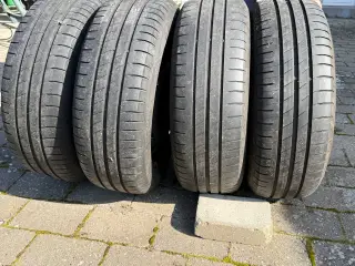 Sommerdæk på stålfælg