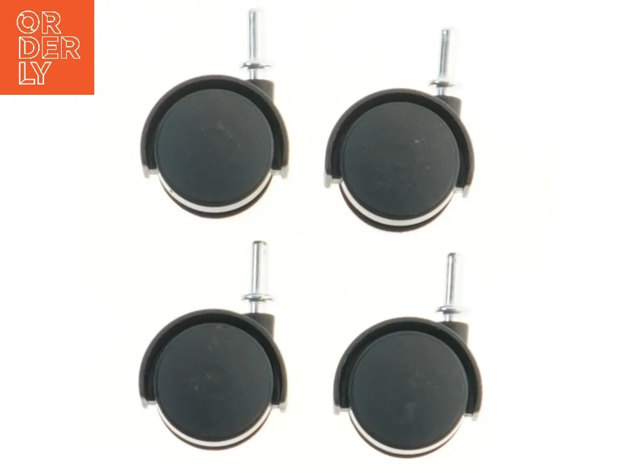Billede 1 - 4 stk møbelhjul 5 cm (str. 4 stk 5 cm)